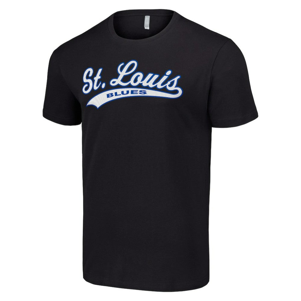 St. Louis Blues - Starter Tailsweep T-Shirt Black