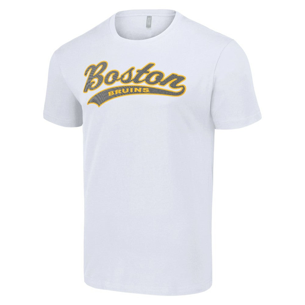 Boston Bruins Starter Tailsweep T-Shirt White