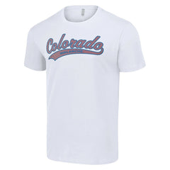 Colorado Avalanche - Starter Tailsweep T-Shirt White