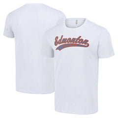 Edmonton Oilers - Starter Tailsweep T-Shirt White