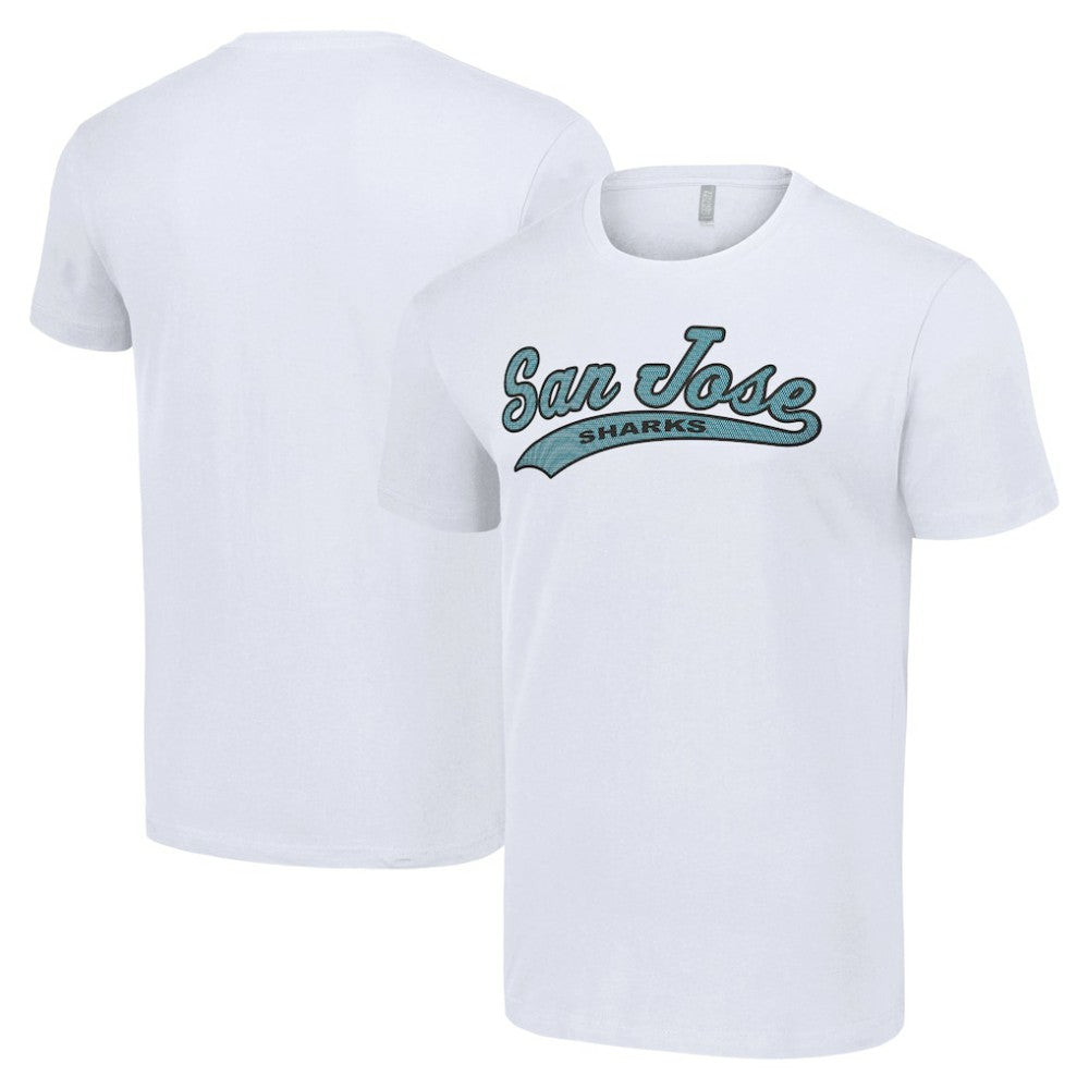 San Jose Sharks - Starter Tailsweep T-Shirt White