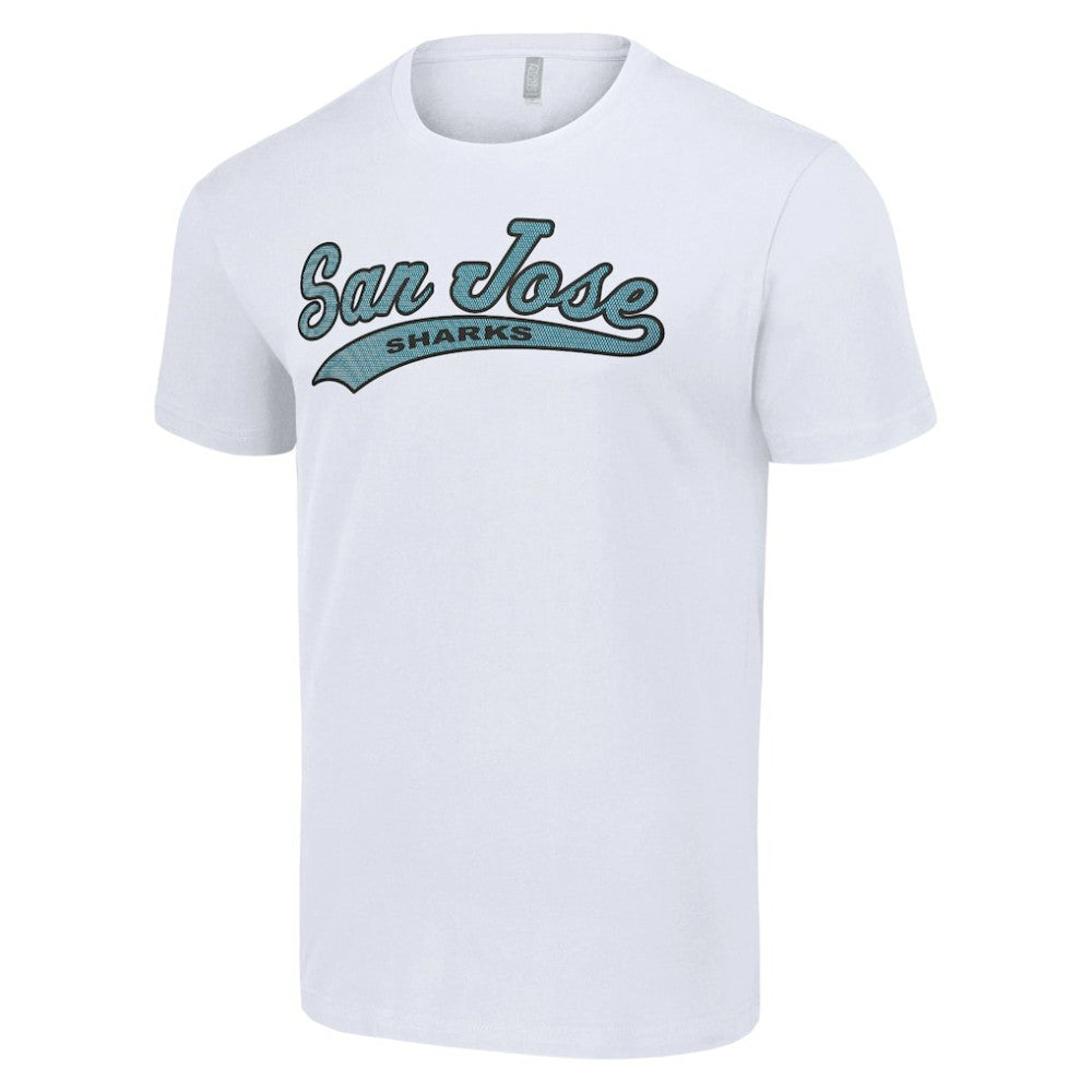 San Jose Sharks - Starter Tailsweep T-Shirt White