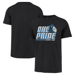 Detroit Lions '47 Regional Franklin T-Shirt Black - 47 brand