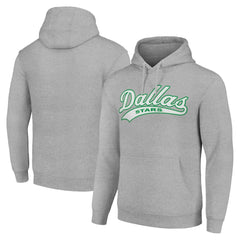 Dallas Stars - Starter Tailsweep Fleece Tri-Blend Pullover Hoodie Heather Gray