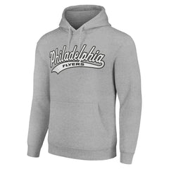 Philadelphia Flyers - Starter Tailsweep Fleece Tri-Blend Pullover Hoodie Heather Gray