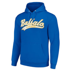 Buffalo Sabres - Starter Tailsweep Fleece Tri-Blend Pullover Hoodie Royal