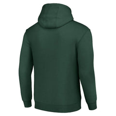 Dallas Stars - Starter Tailsweep Fleece Tri-Blend Pullover Hoodie Green