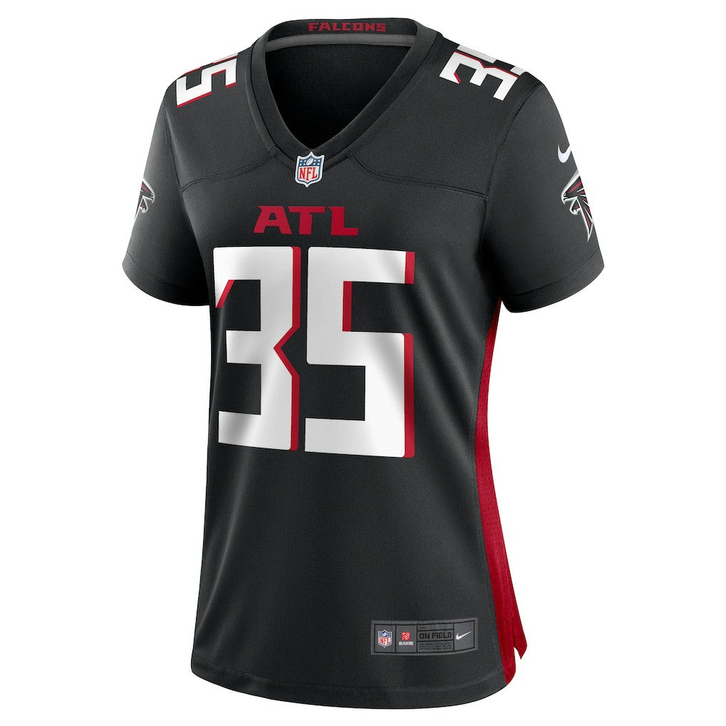 Natrone Brooks Atlanta Falcons Women's Team Game Jersey Black - Nike