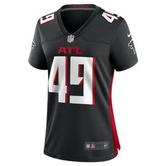 Liam McCullough Atlanta Falcons Women's Team Game Jersey Black - Nike