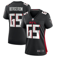 Matthew Bergeron Atlanta Falcons Women's Team Game Jersey Black - Nike