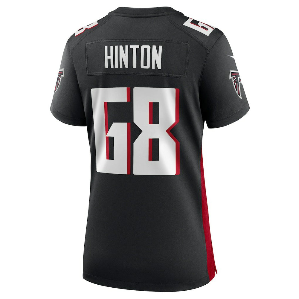 Kyle Hinton Atlanta Falcons Women's Team Game Jersey Black - Nike