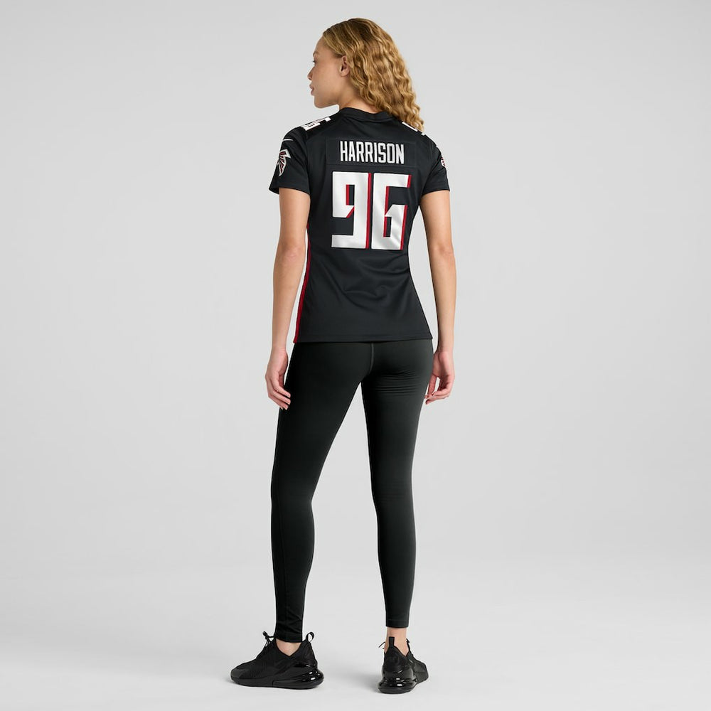 Zach Harrison Atlanta Falcons Women's Team Game Jersey Black - Nike