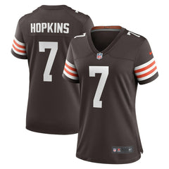 Dustin Hopkins Cleveland Browns Women's Team Game Jersey Brown - Nike
