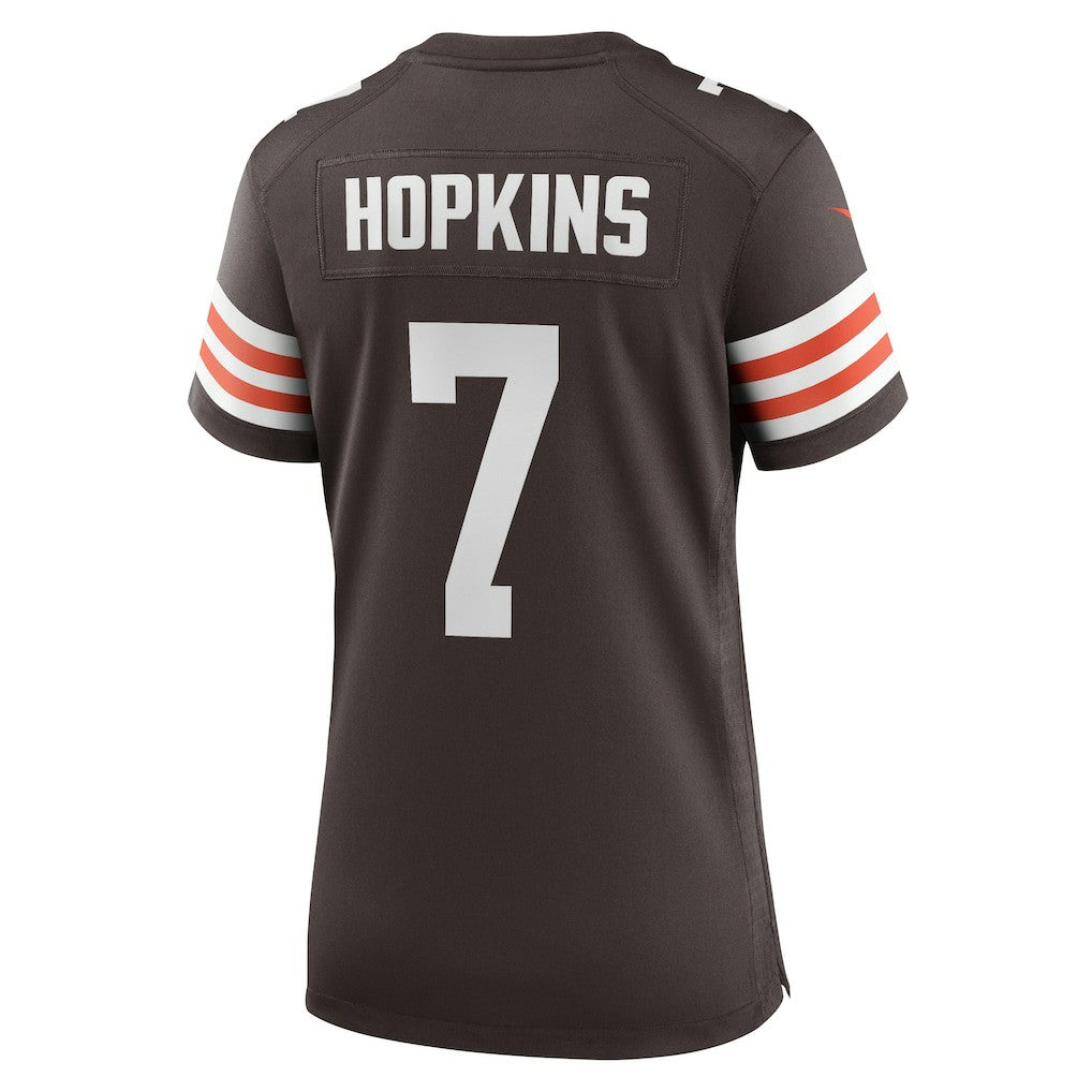 Dustin Hopkins Cleveland Browns Women's Team Game Jersey Brown - Nike