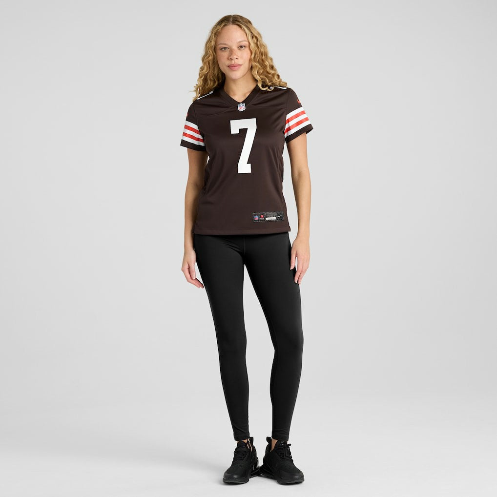 Dustin Hopkins Cleveland Browns Women's Team Game Jersey Brown - Nike