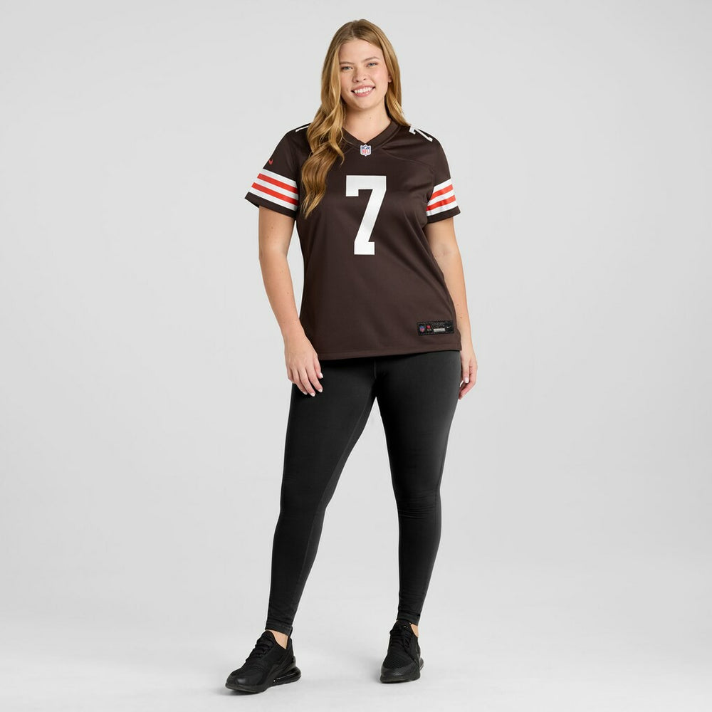 Dustin Hopkins Cleveland Browns Women's Team Game Jersey Brown - Nike