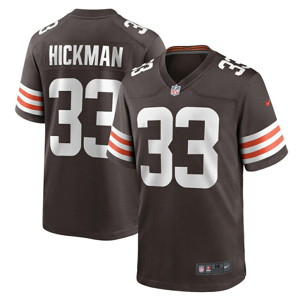 Ronnie Hickman Cleveland Browns Team Game Jersey Brown - Nike