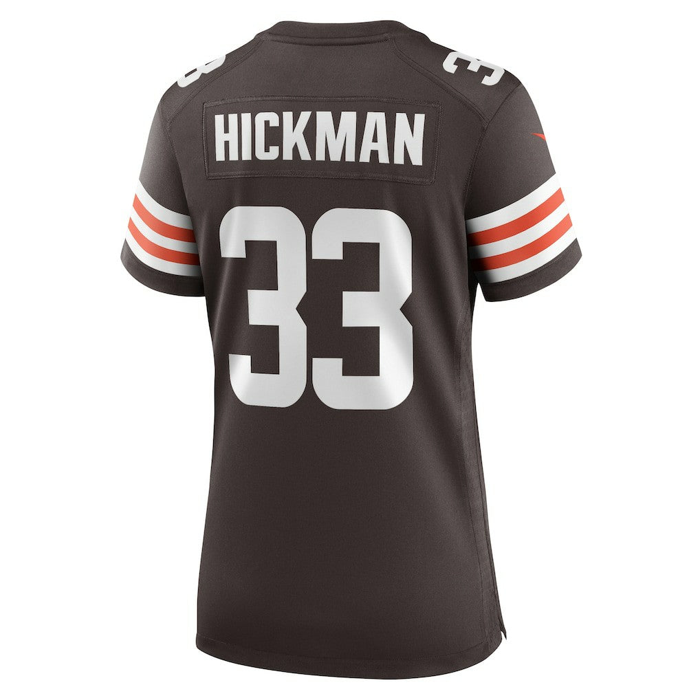 Ronnie Hickman Cleveland Browns Women's Team Game Jersey Brown - Nike