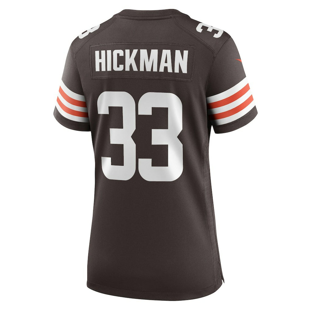 Ronnie Hickman Cleveland Browns Women's Team Game Jersey Brown - Nike