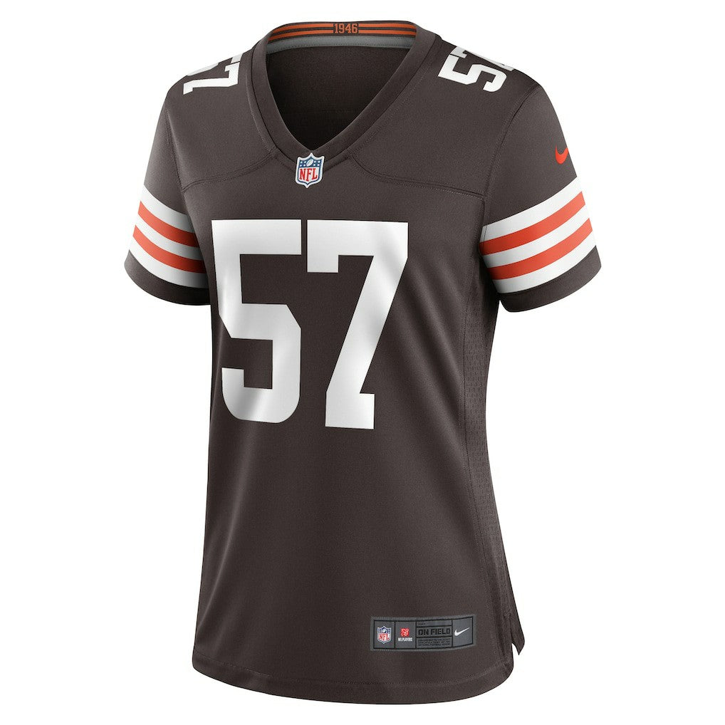 Isaiah McGuire Cleveland Browns Women's Team Game Jersey Brown - Nike