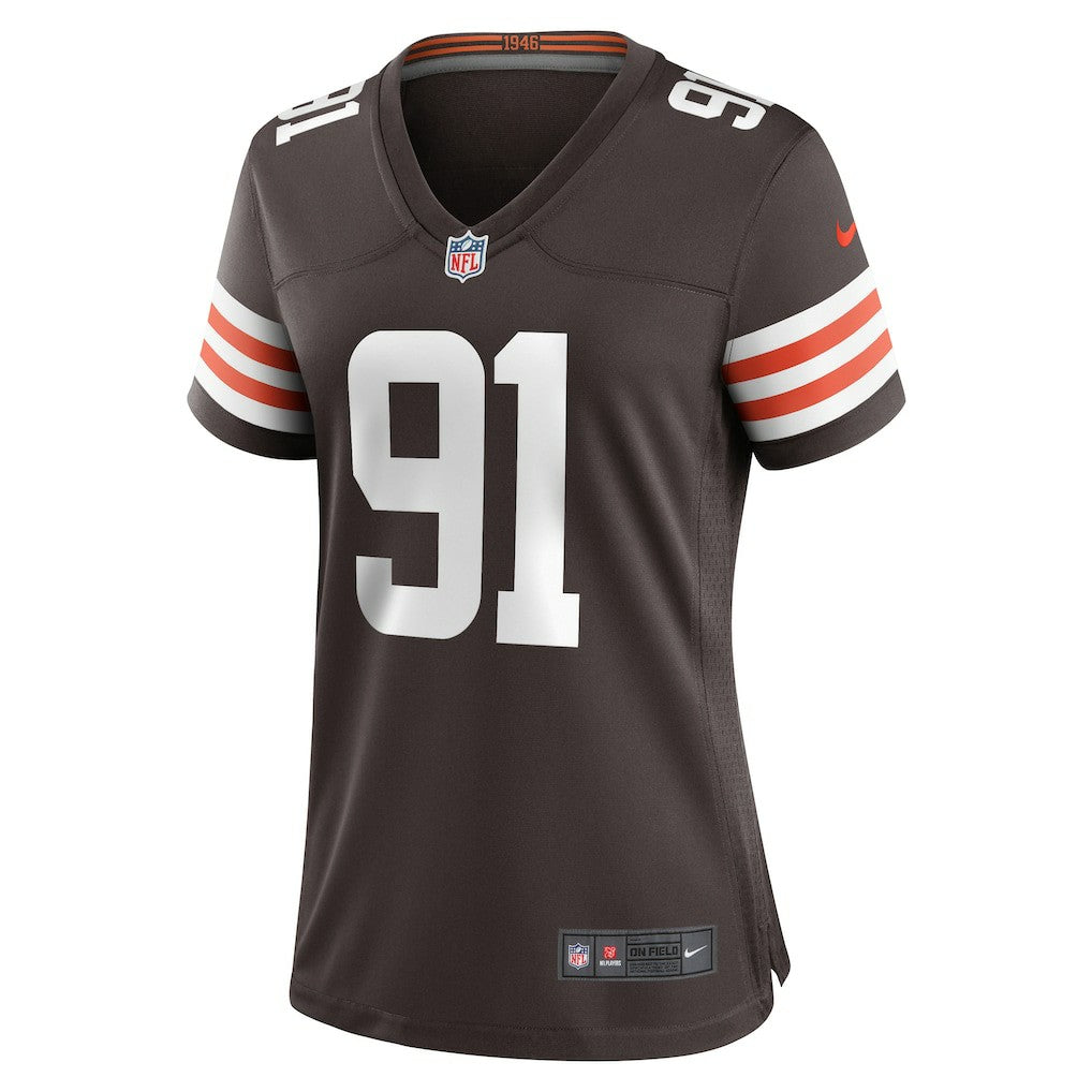 Alex Wright Cleveland Browns Women's Team Game Jersey - Brown | NFL Jerseys