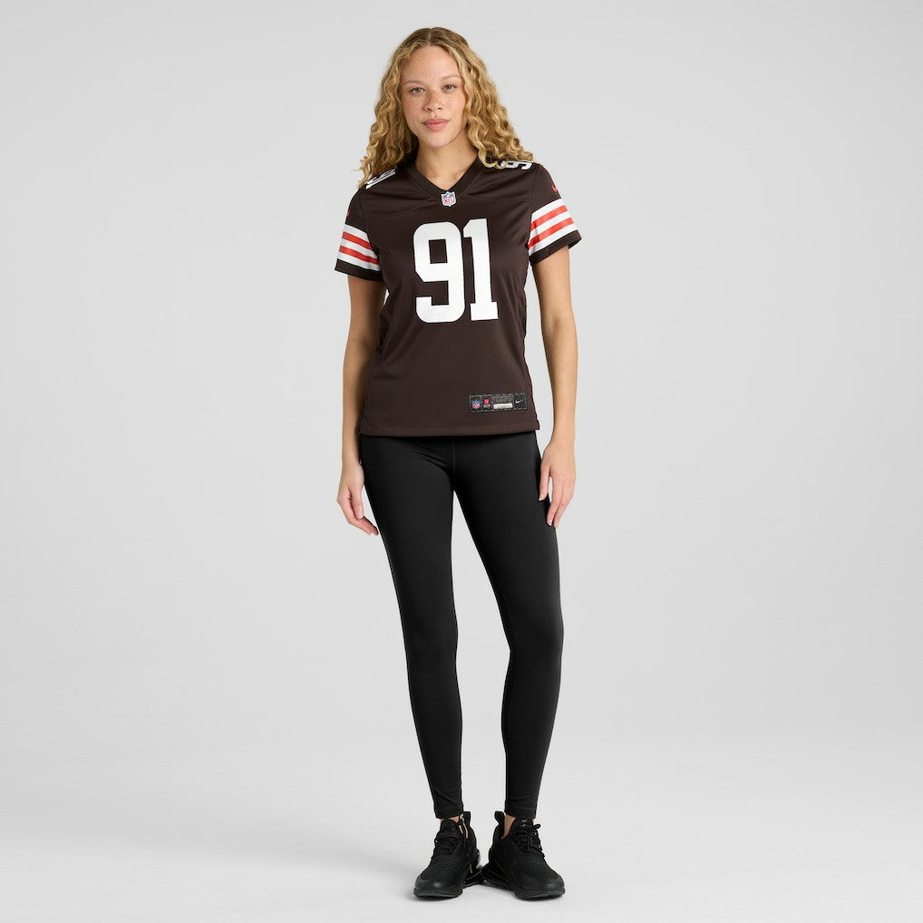 Alex Wright Cleveland Browns Women's Team Game Jersey - Brown | NFL Jerseys