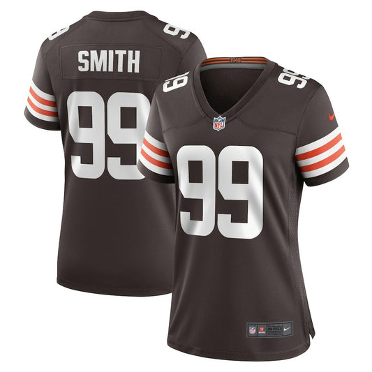 Za'Darius Smith Cleveland Browns Women's Team Game Jersey - Brown | NFL Jerseys