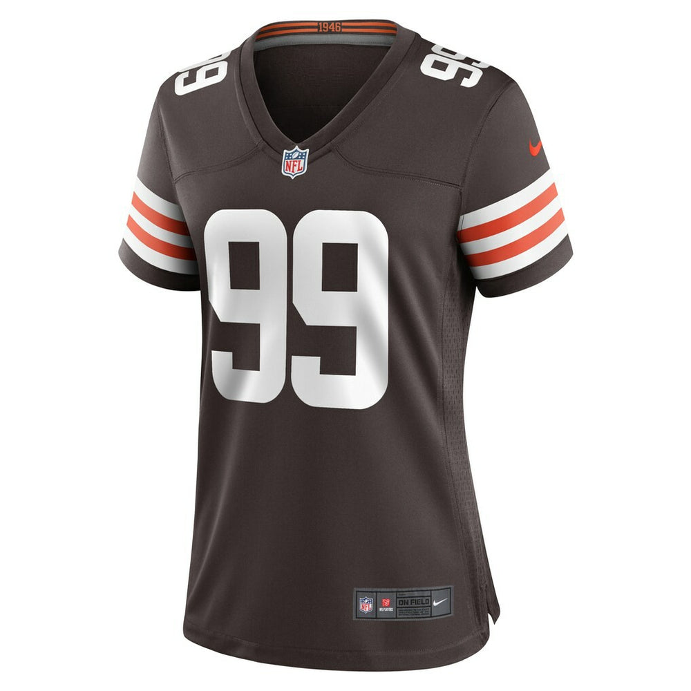 Za'Darius Smith Cleveland Browns Women's Team Game Jersey Brown - Nike