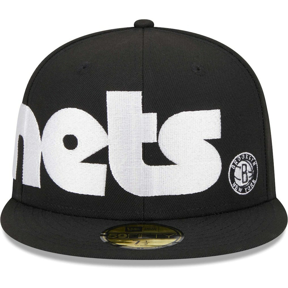 New Era - Brooklyn Nets Checkerboard UV 59FIFTY Fitted Hat - Black