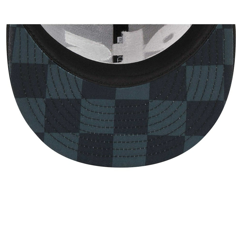 New Era - Brooklyn Nets Checkerboard UV 59FIFTY Fitted Hat - Black