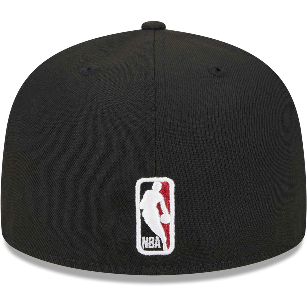 New Era - Miami Heat Checkerboard UV 59FIFTY Fitted Hat - Black