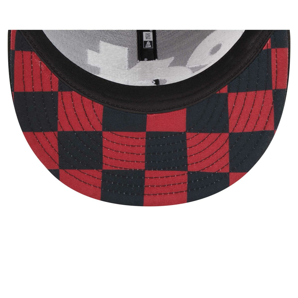 New Era - Miami Heat Checkerboard UV 59FIFTY Fitted Hat - Black