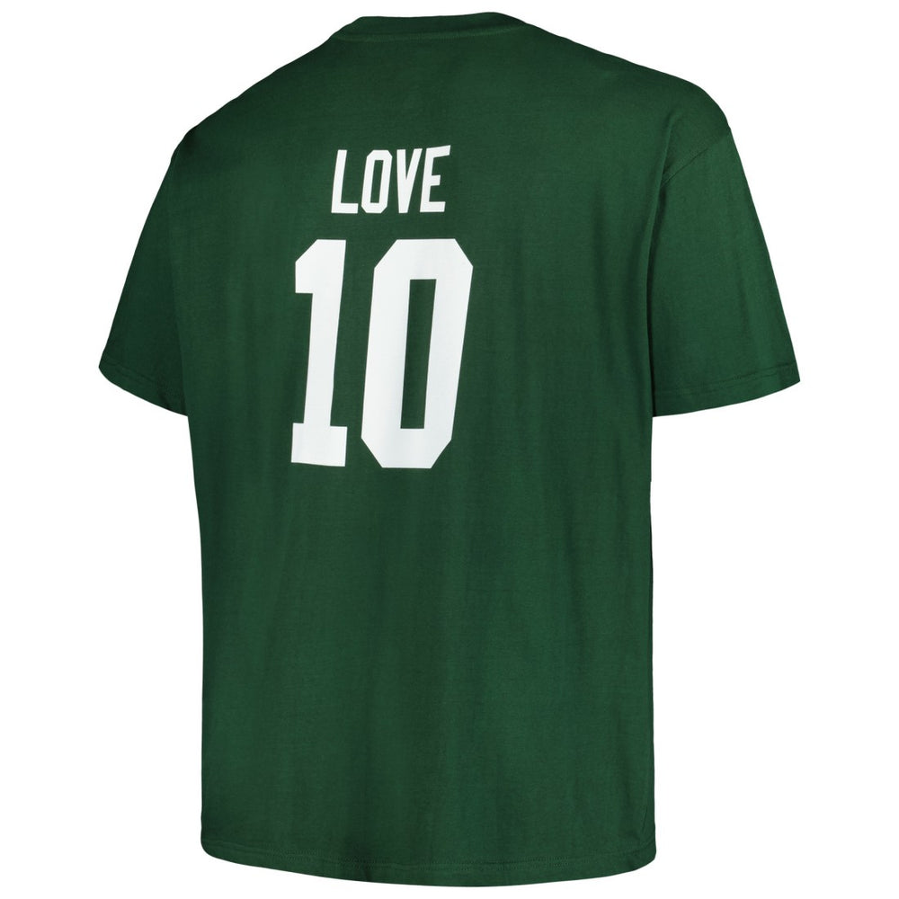 Jordan Love Green Bay Packers Big & Tall Player Name & Number T-Shirt Green - Fanatics