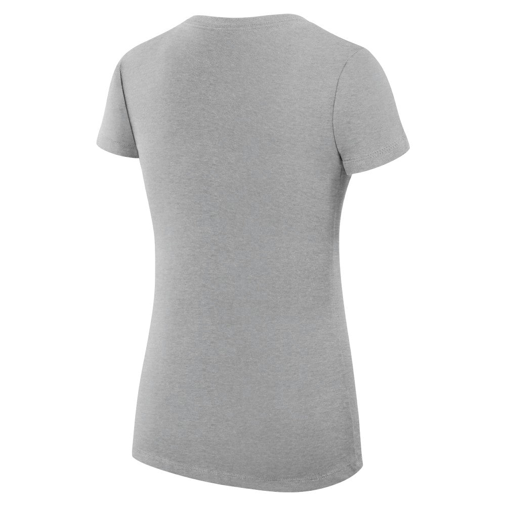 Cincinnati Reds G-III 4Her by Carl Banks Women's Super-Slim Fit Lightweight City Graphic V-Neck T-Shirt On Sale