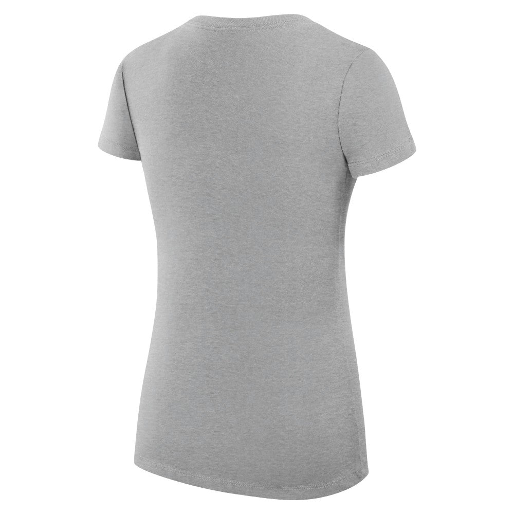 Los Angeles Dodgers G-III 4Her by Carl Banks Women's Super-Slim Fit Lightweight City Graphic V-Neck T-Shirt Lifestyle