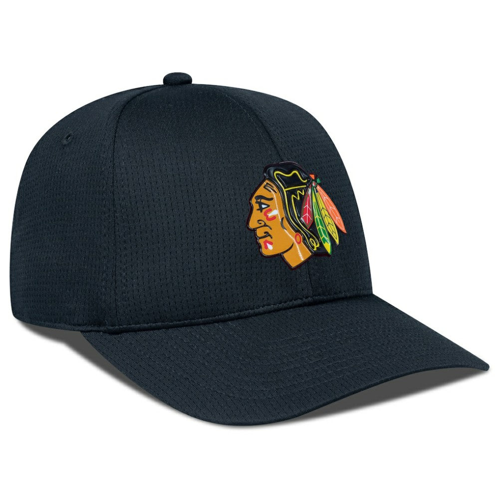 Chicago Blackhawks Levelwear Zephyr Adjustable Hat Black