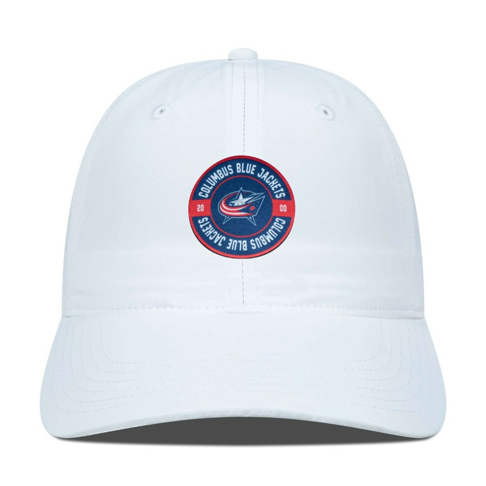 Columbus Blue Jackets - Levelwear Women's Haven Adjustable Hat White