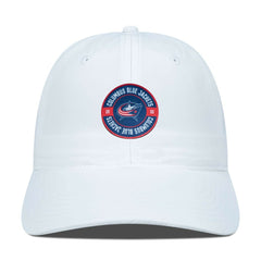 Columbus Blue Jackets - Levelwear Women's Haven Adjustable Hat White