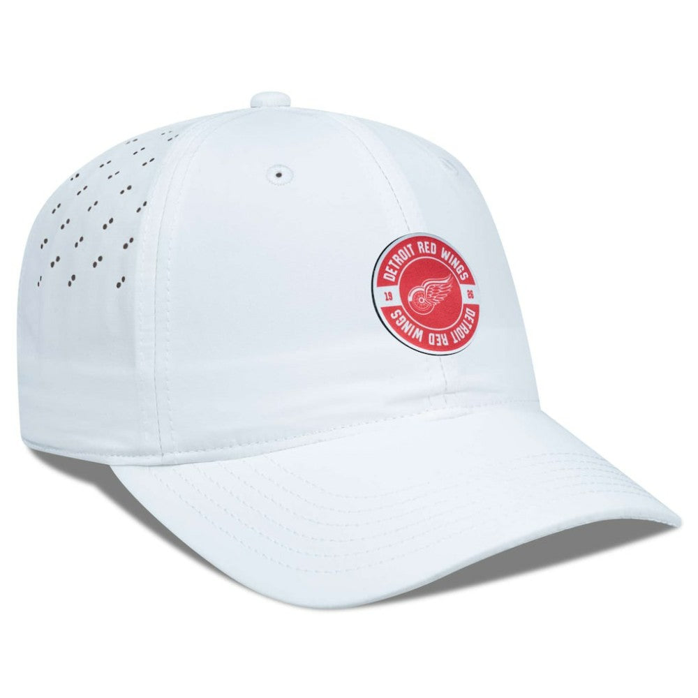 Detroit Red Wings - Levelwear Women's Haven Adjustable Hat White