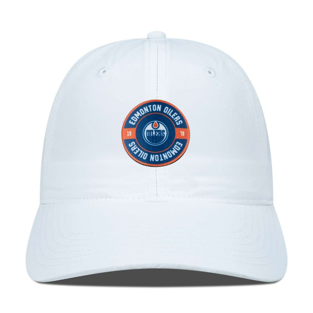 Edmonton Oilers - Levelwear Women's Haven Adjustable Hat White