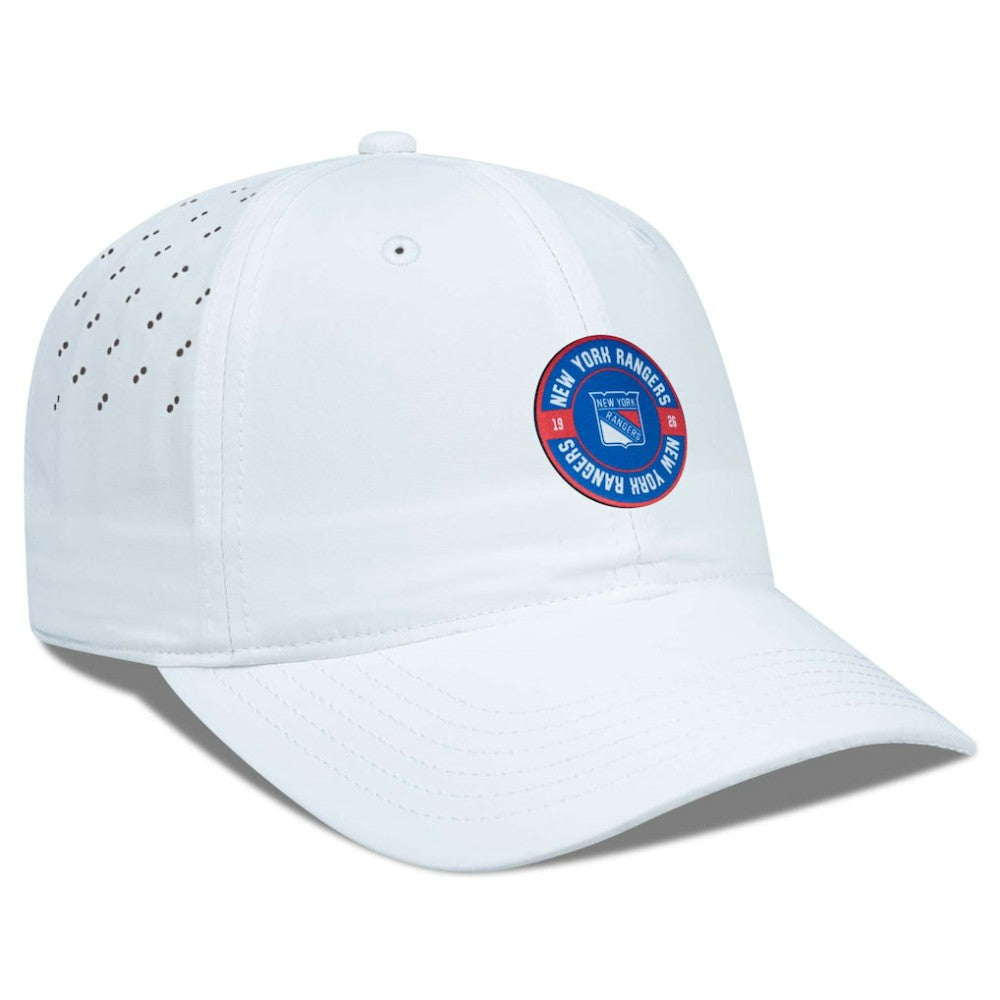 New York Rangers Levelwear Women's Haven Adjustable Hat White