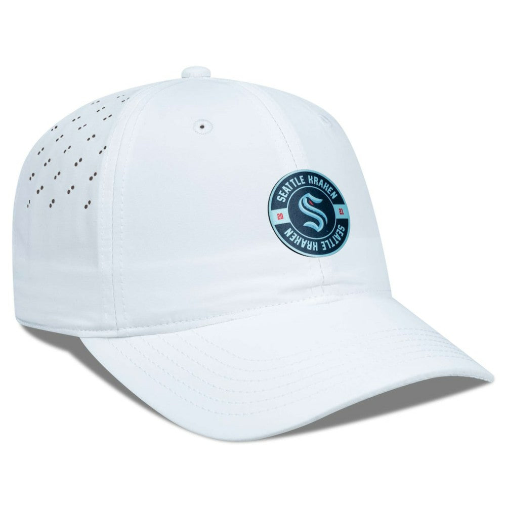 Seattle Kraken Levelwear Women's Haven Adjustable Hat White