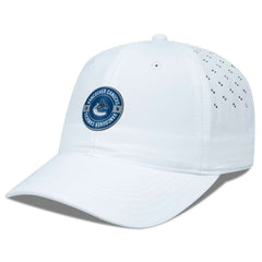 Vancouver Canucks - Levelwear Women's Haven Adjustable Hat White