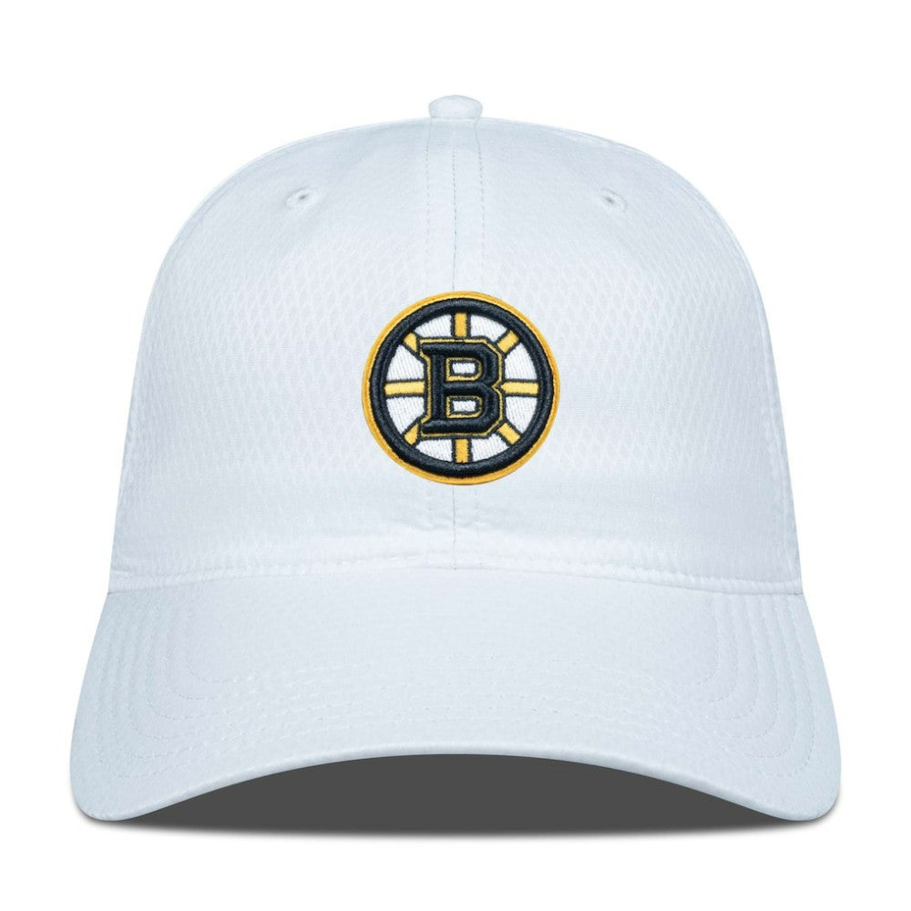 Boston Bruins Levelwear Matrix Adjustable Hat White