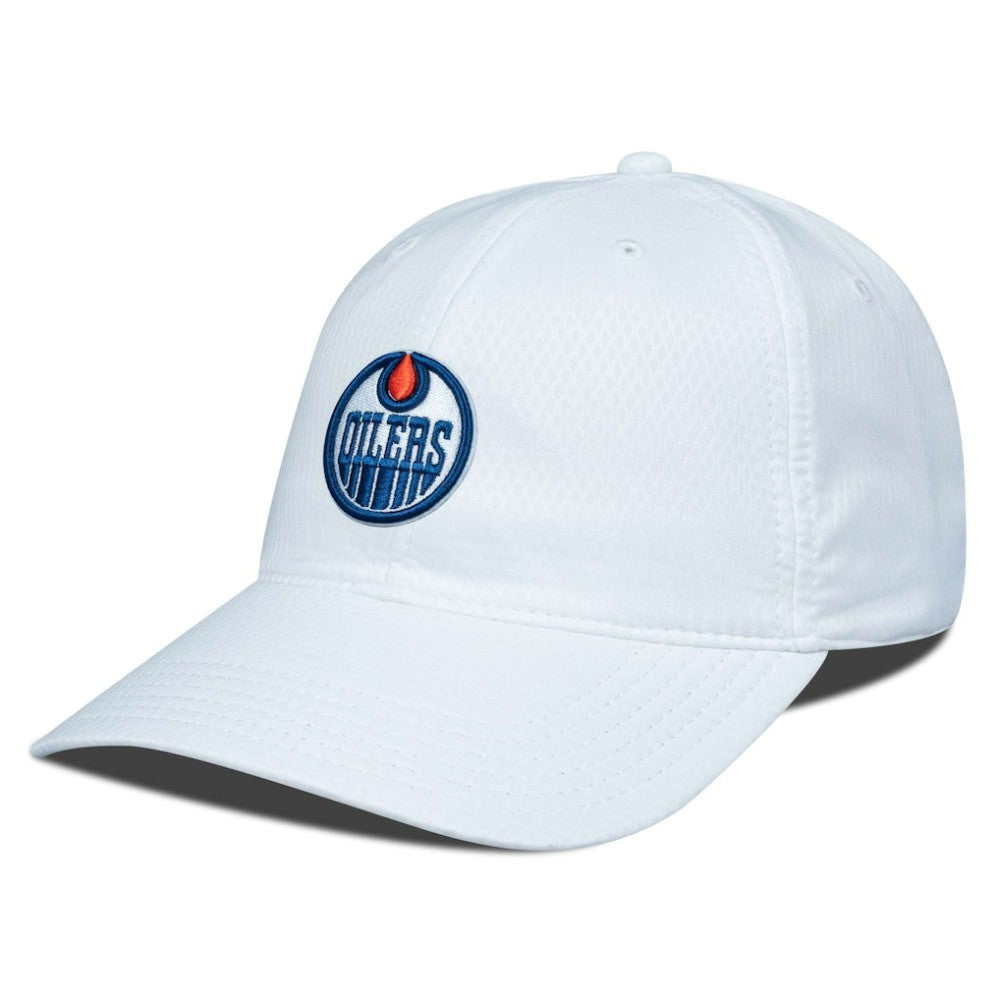 Edmonton Oilers - Levelwear Matrix Adjustable Hat White