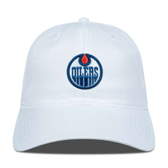 Edmonton Oilers - Levelwear Matrix Adjustable Hat White