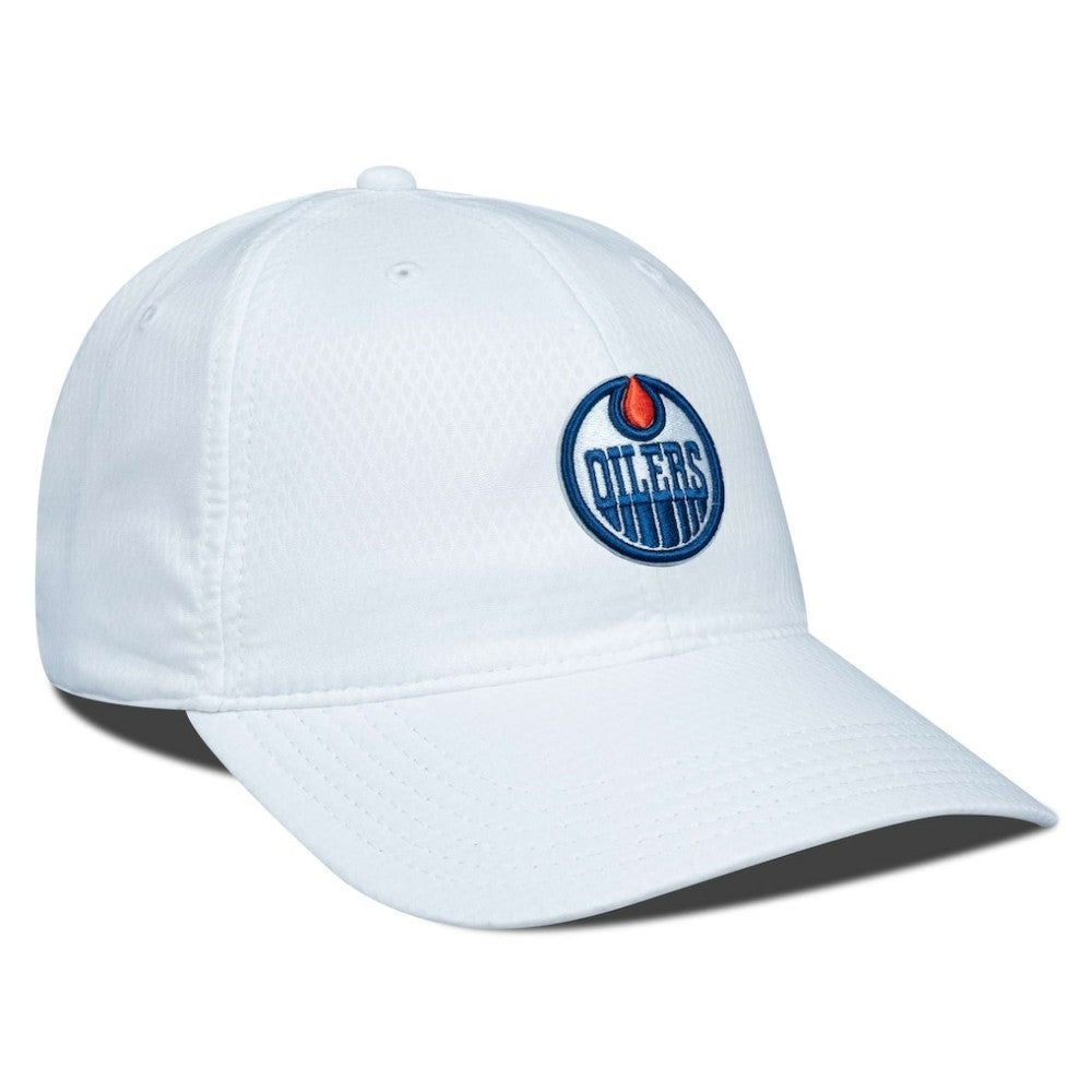 Edmonton Oilers - Levelwear Matrix Adjustable Hat White