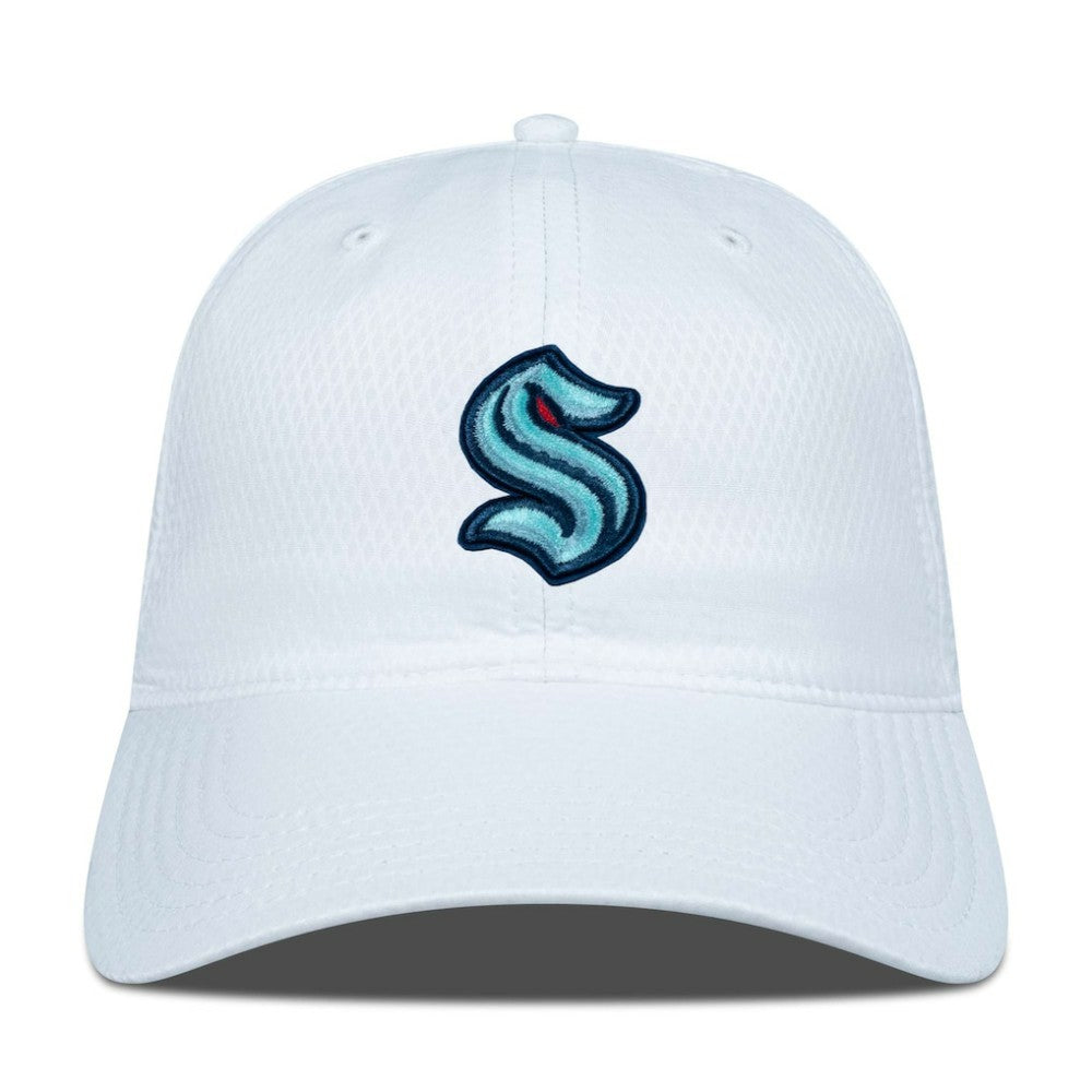 Seattle Kraken Levelwear Matrix Adjustable Hat White