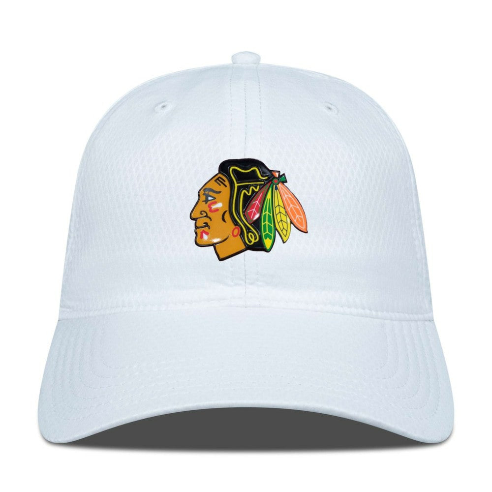 Chicago Blackhawks Levelwear Matrix Adjustable Hat White