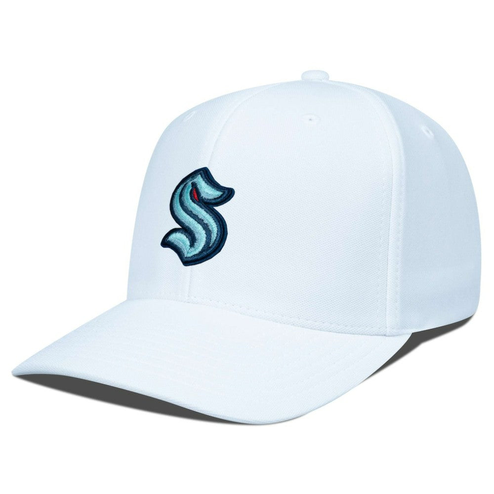 Seattle Kraken Levelwear Fusion Lefty Cap White